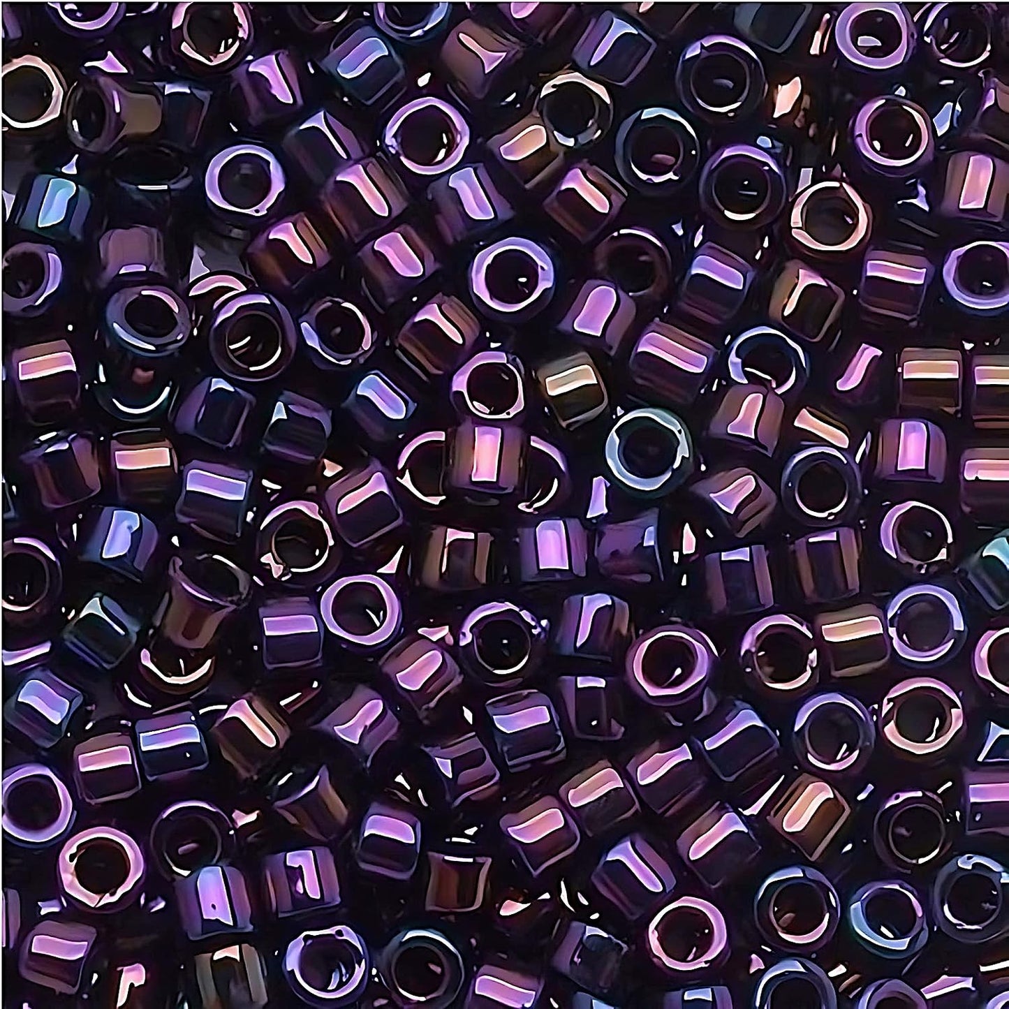 Delica Beads Purple Iris DB004