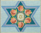 Pomegranate Star Tallit