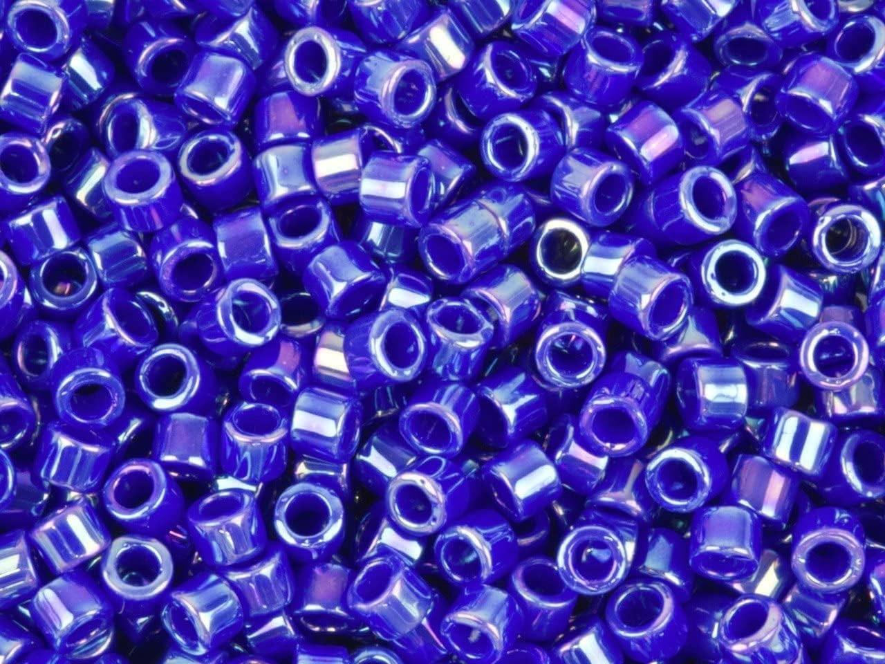 Delica Bead Opaque Royal Blue Ab DB165