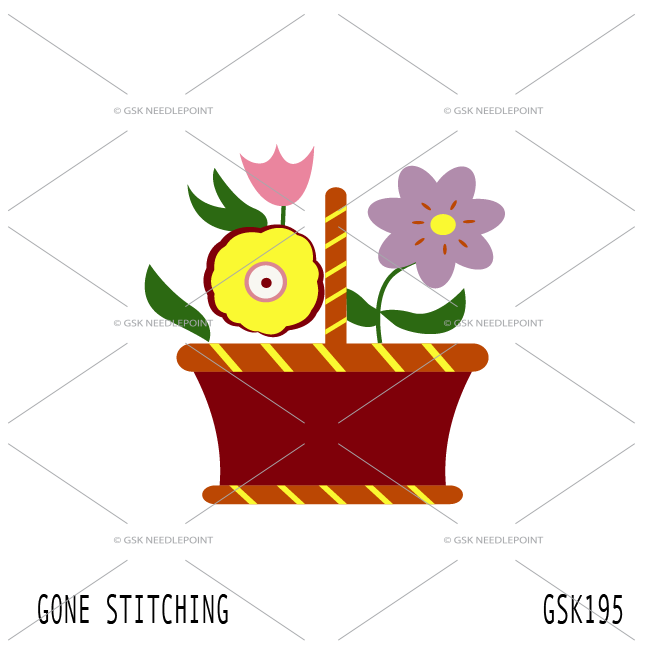 Beginner Kit: Flowers in basket