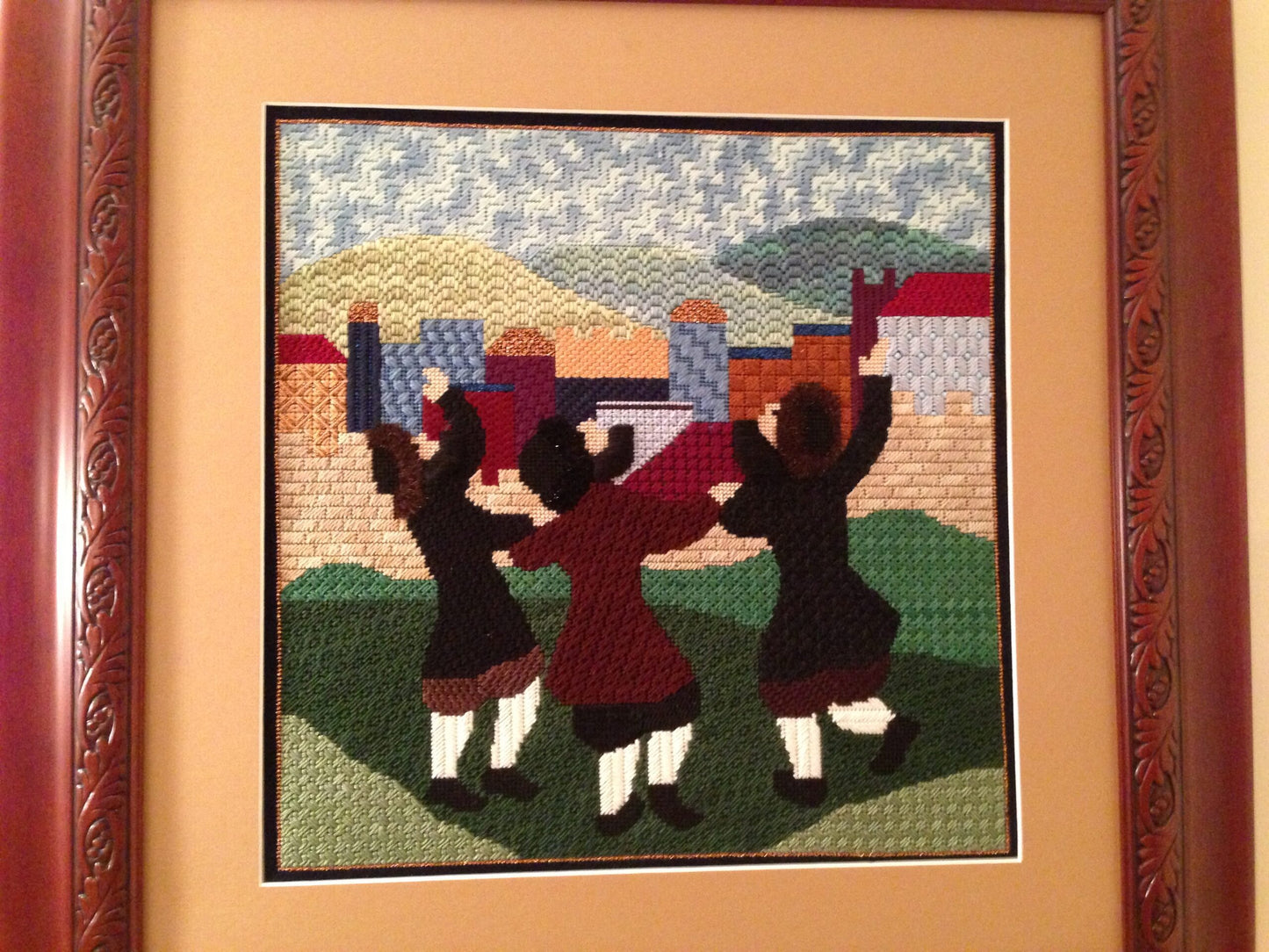 Dancing Chassidim Tallit