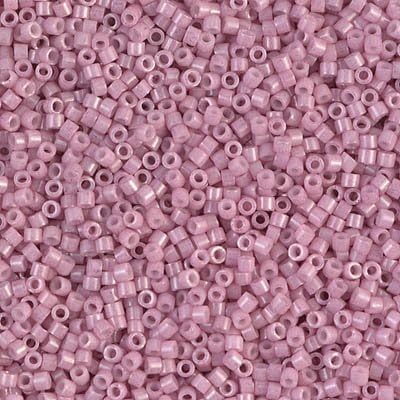 Delica Bead Opaque Antique Rose Glazed Luster DB210