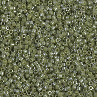 Delica Bead Opaque Cactus Glazed Luster DB263