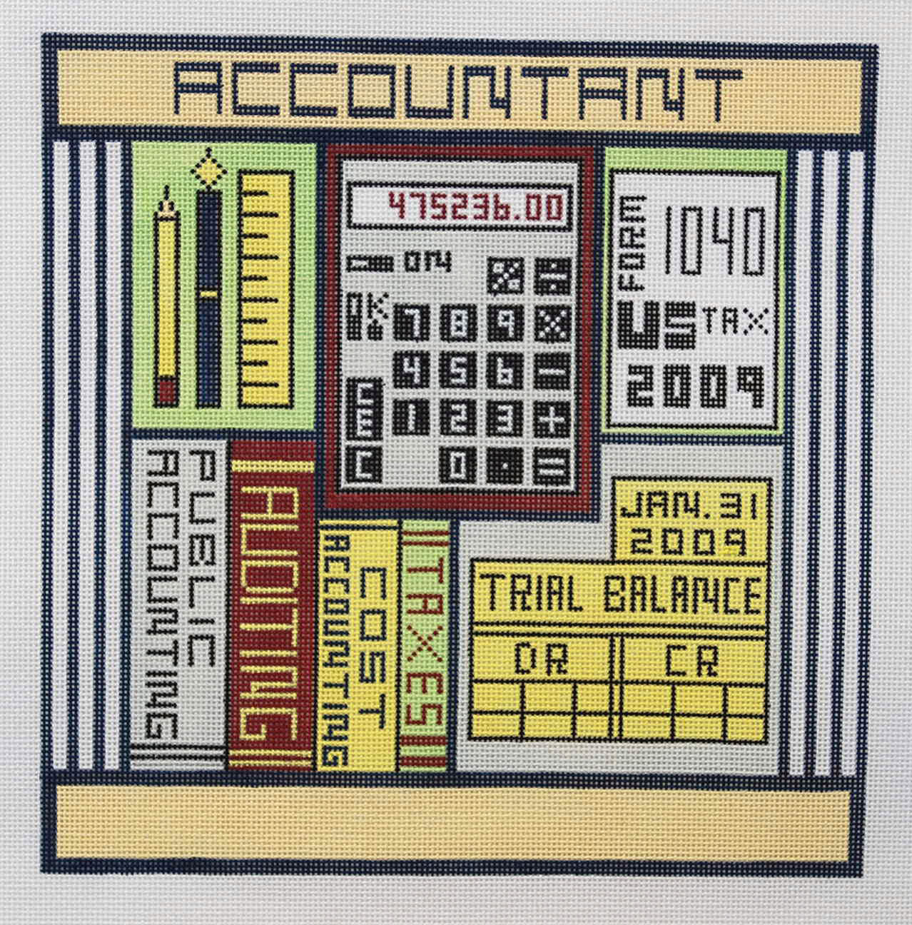 Accountant Large Career Plaque