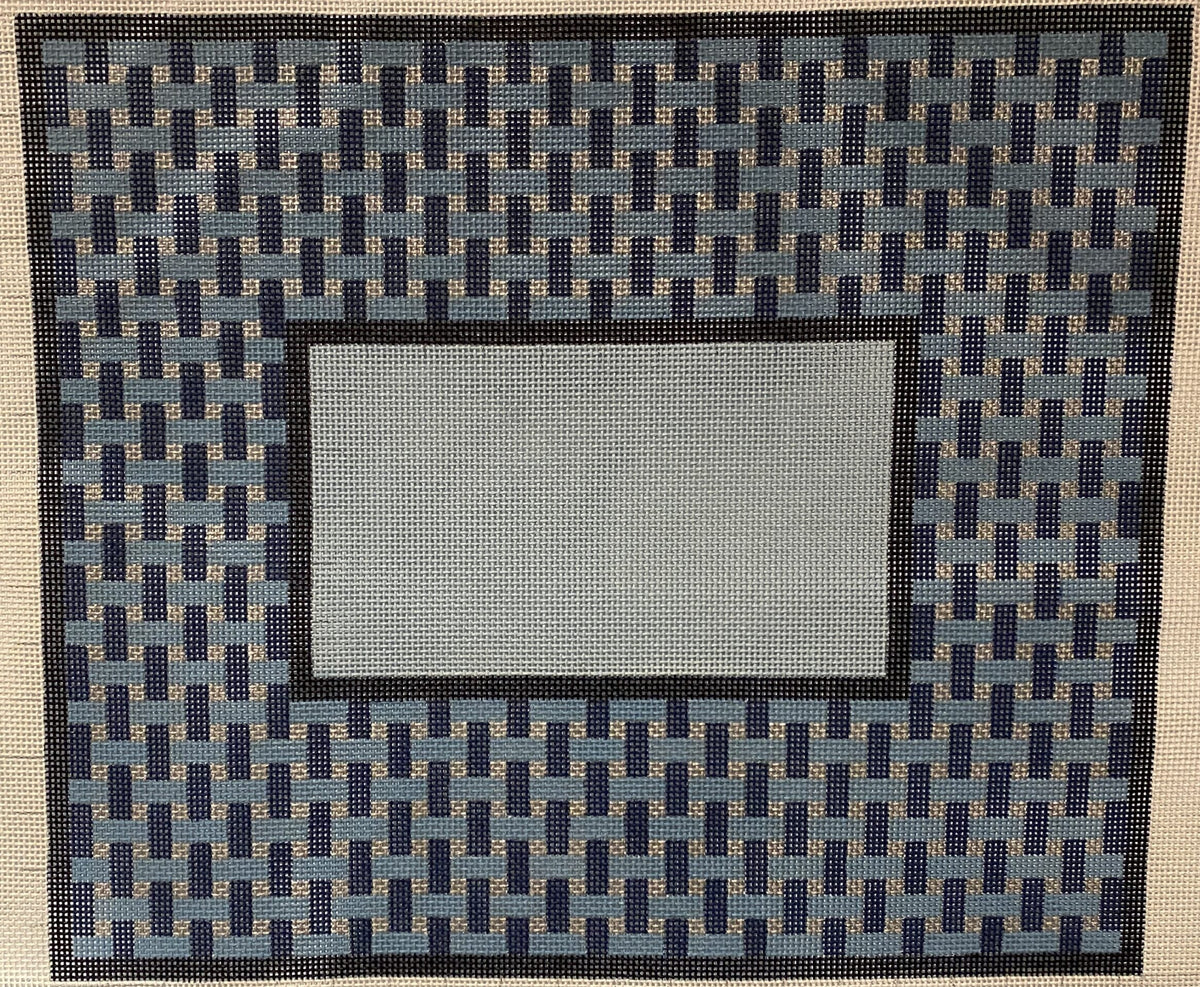 Woven Tallit Blue