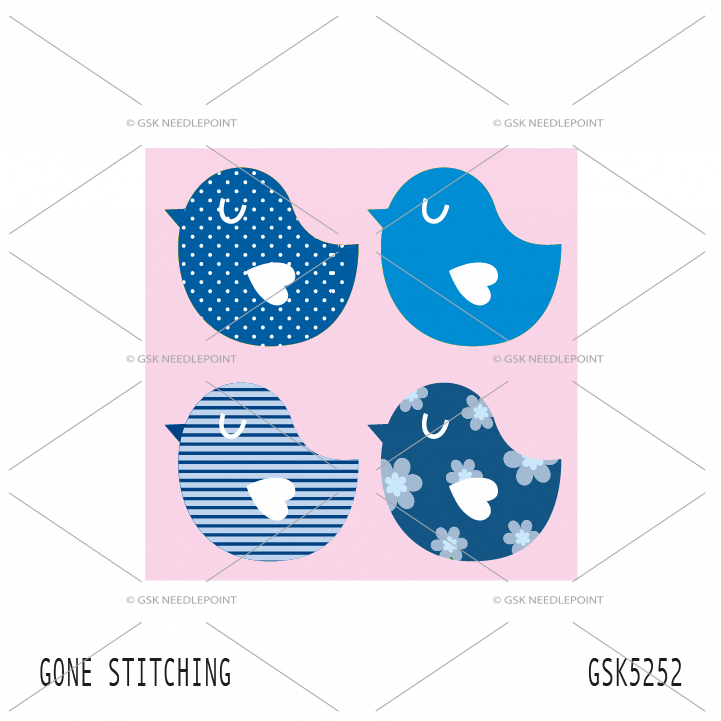 Four Birds UV Printed