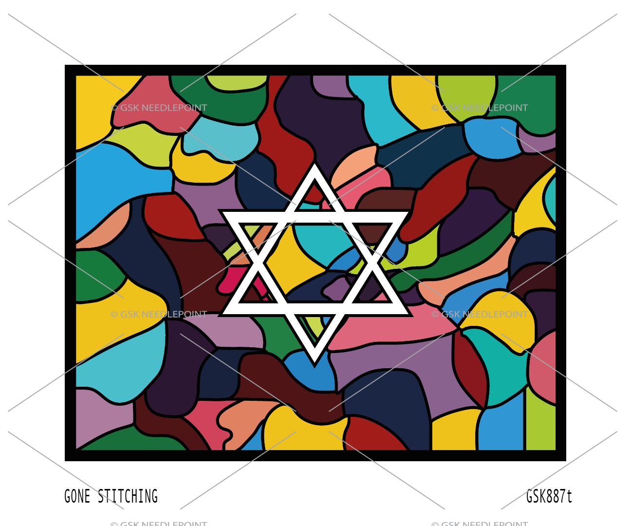 Kaleidoscope Star Tefilllin