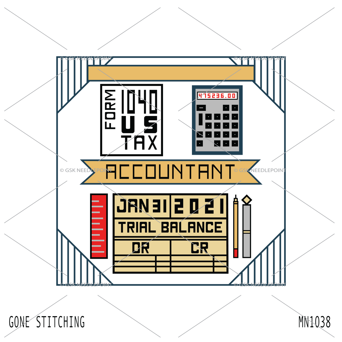 Accountant Small Career Plaque