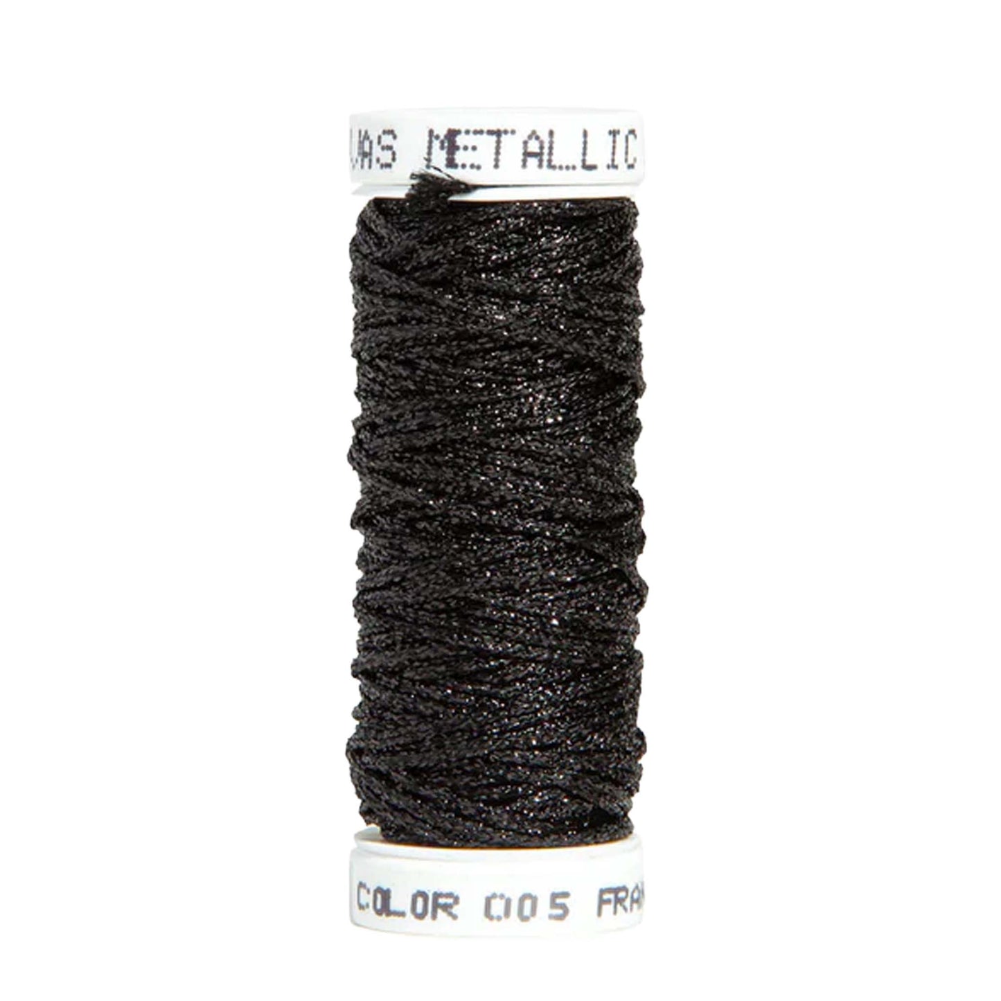 Au Ver a Soie Black Metallic Braid #16 005