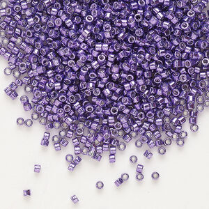 Delica Beads Galvanized Dark Lilac DB430