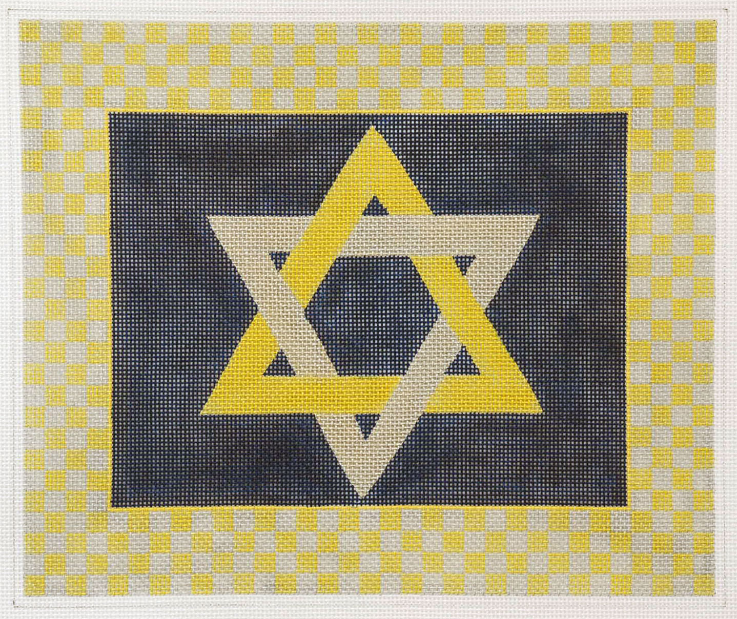 Silver and Gold Star Tallit -