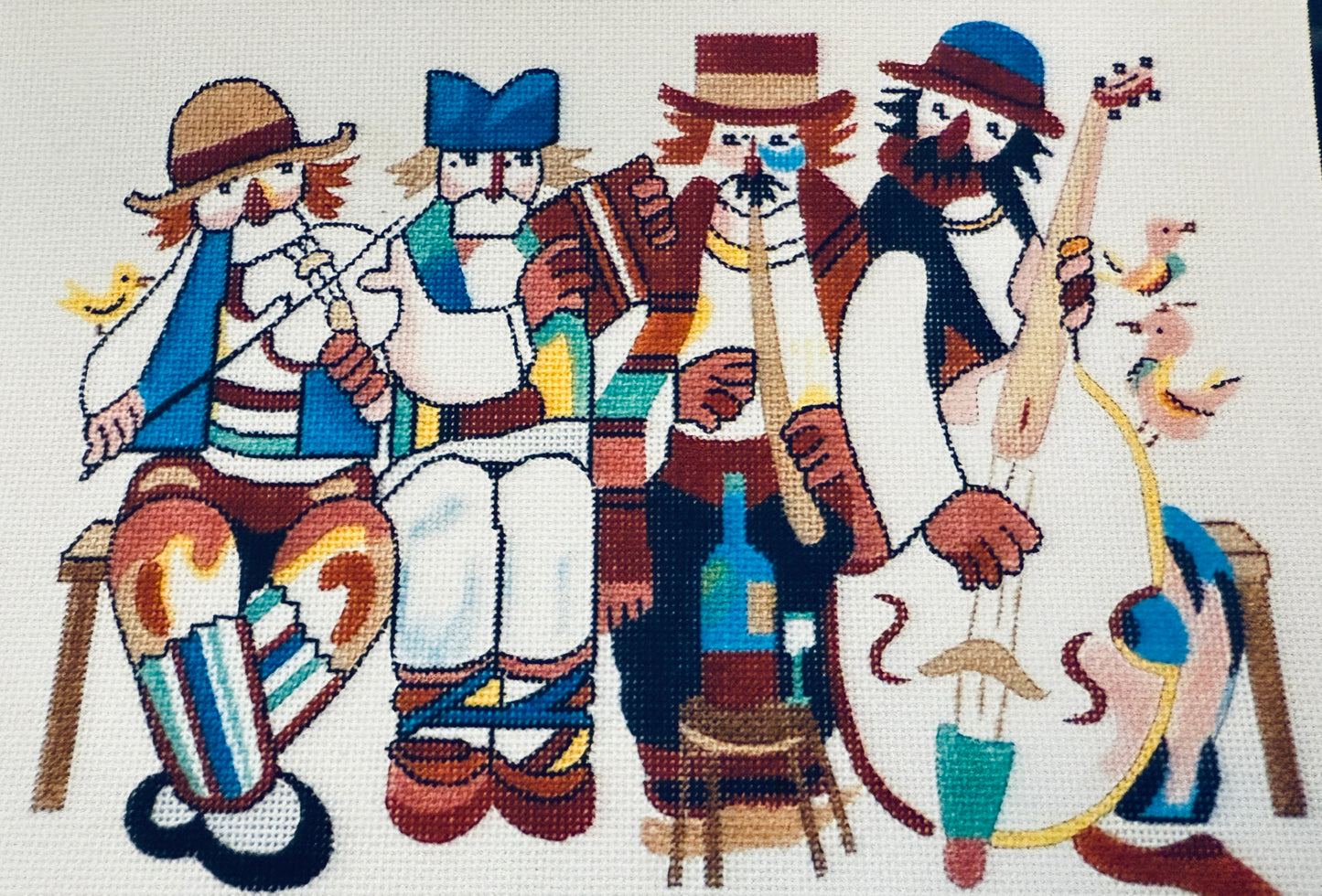 The Orchestra - Handpainted