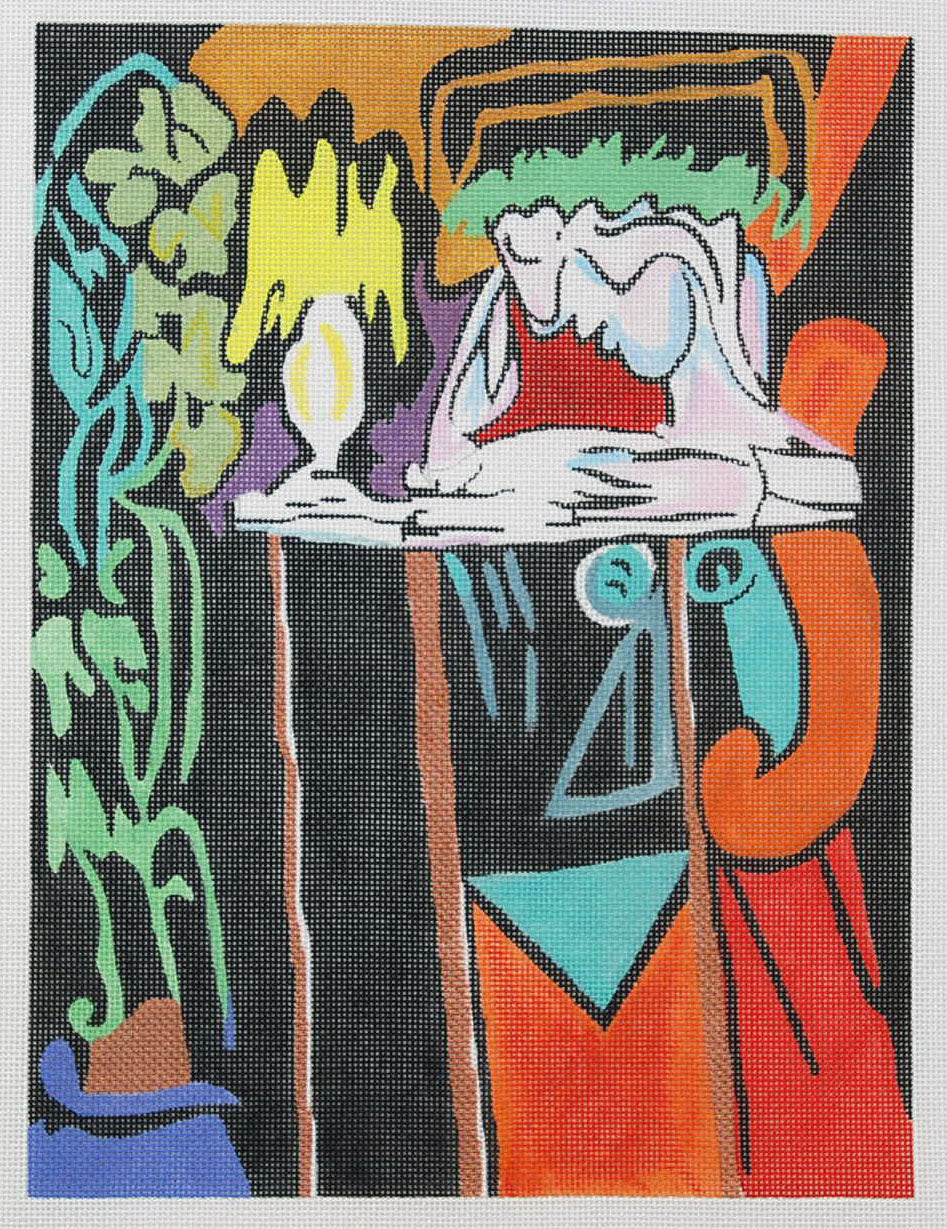 Picasso Girl Reading Table