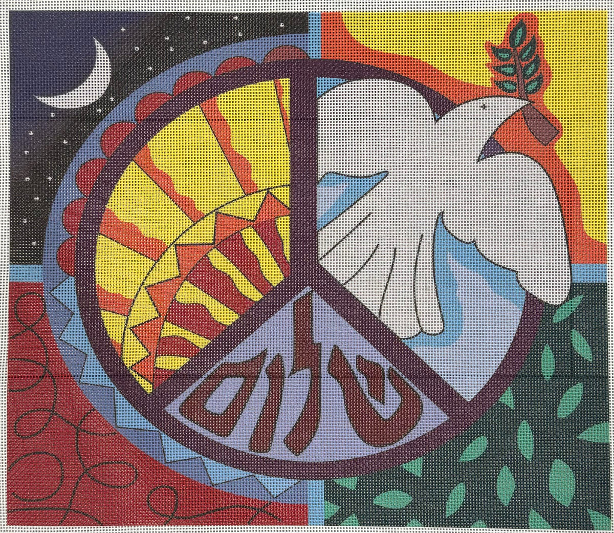 Peace Rising Tallit Small - UV Printed