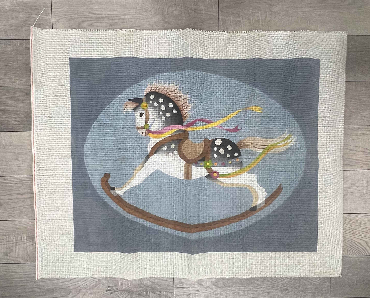 Vintage Canvas - Rocking Horse Rug