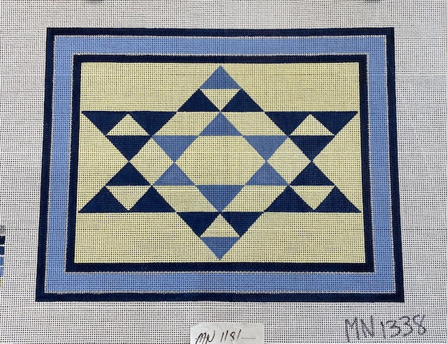 Two Colored Star Tallit