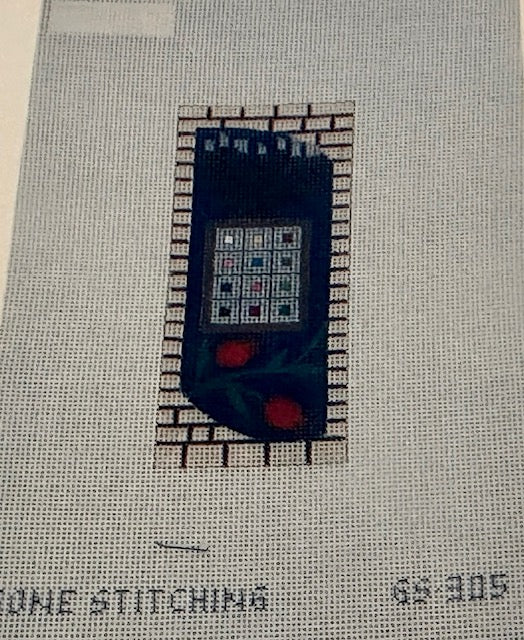 12 Tribes Mezuzah from Gone Stitching