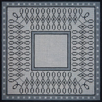 Grey Eternal Knot Tefillin