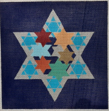 Silver Star with Stars by Shelbi