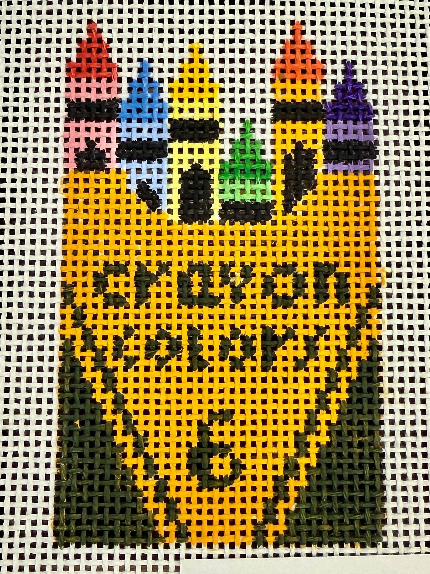 So cute! Crayons galore!