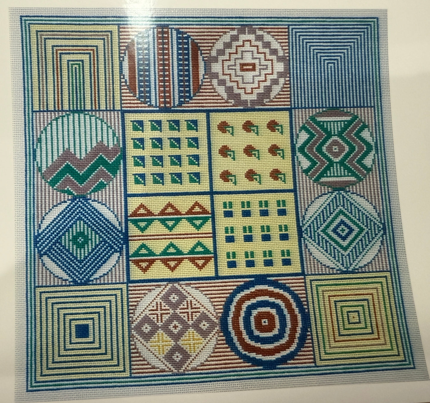 Circles and Squares Geometric
