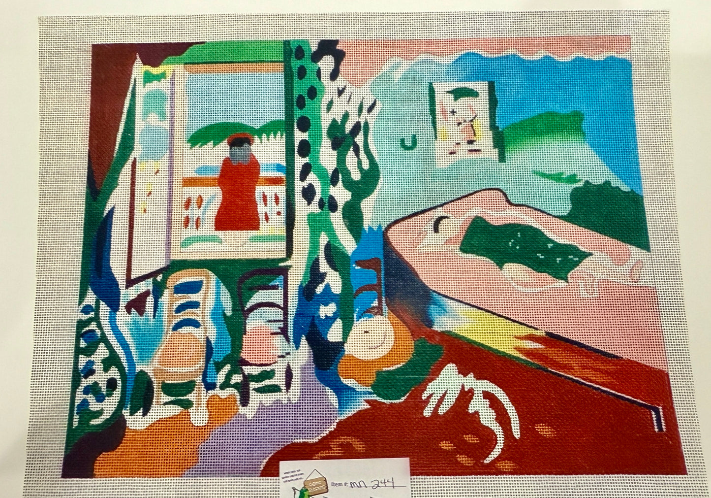 Matisse #1 Bedroom - Handpainted