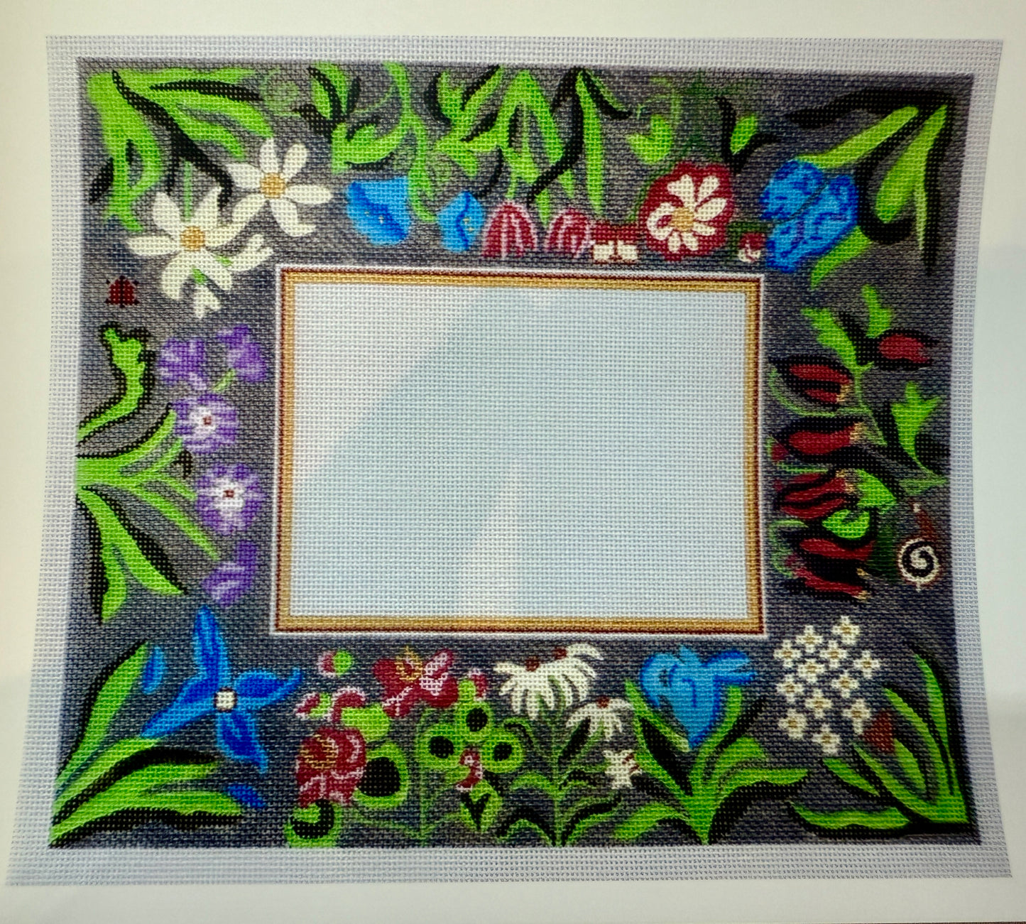 Floral Picture Frame.