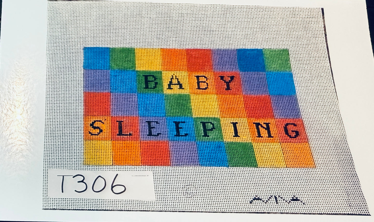 Colorful Baby Sleeping