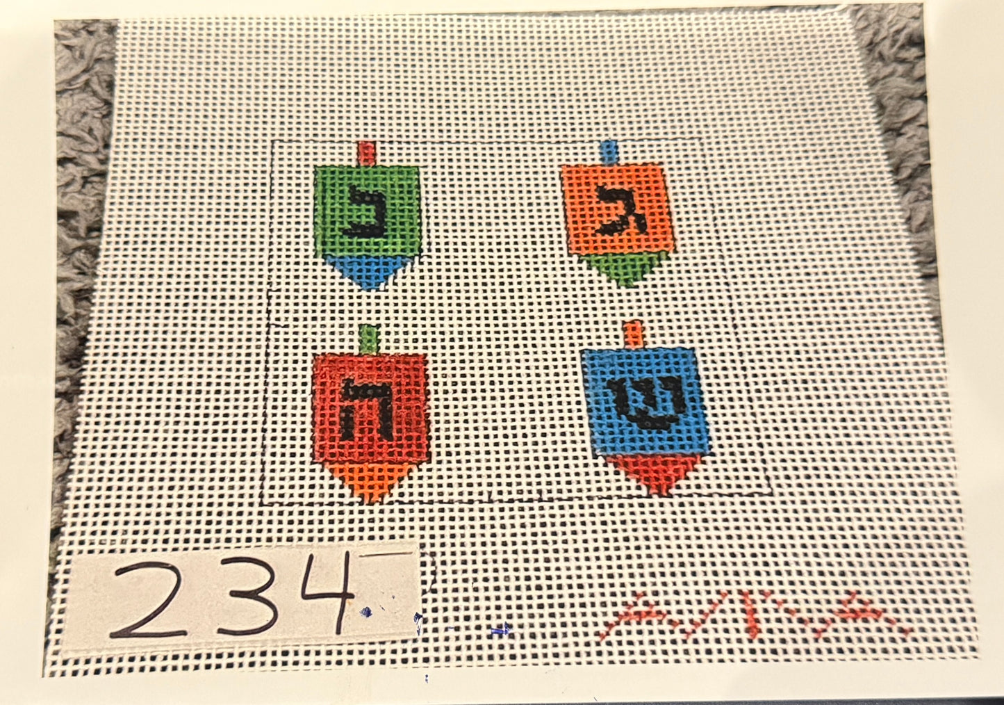 Beginner Canvas: Dreidels
