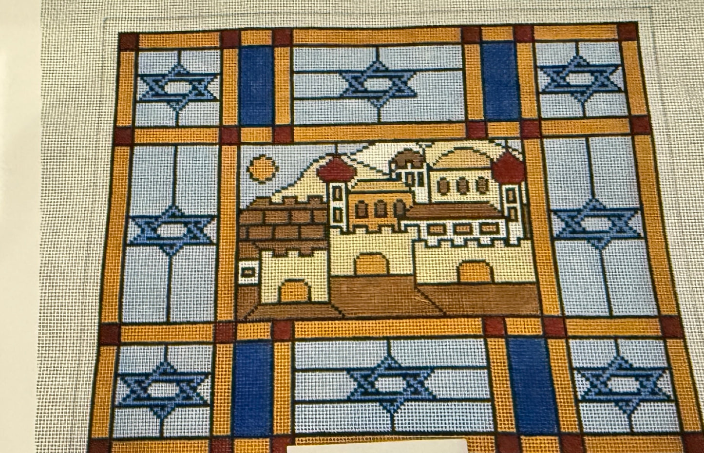 Jerusalem Stained Glass Tefillin