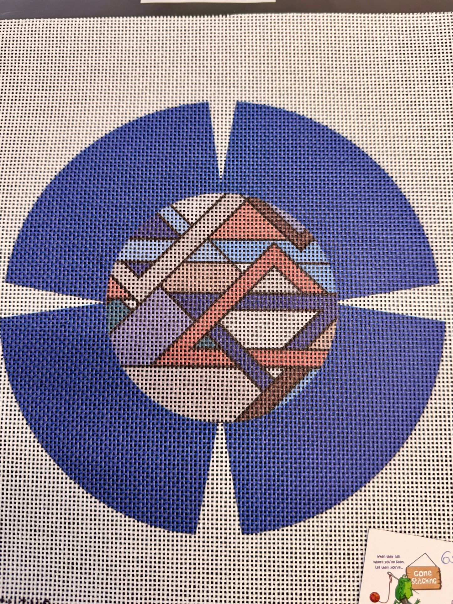 Geometric Aviva Kippa