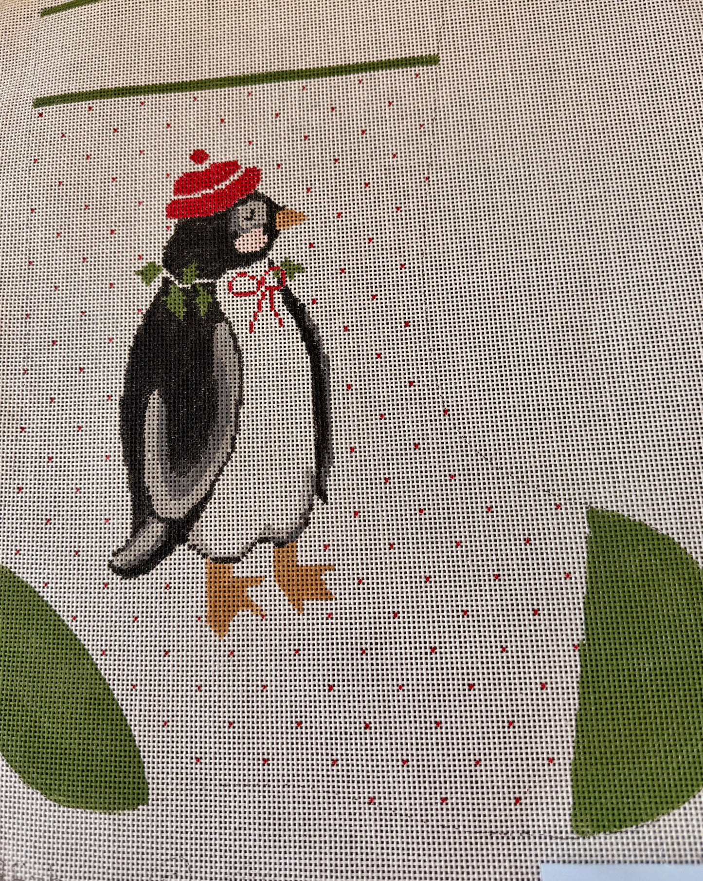 Penguin large stocking