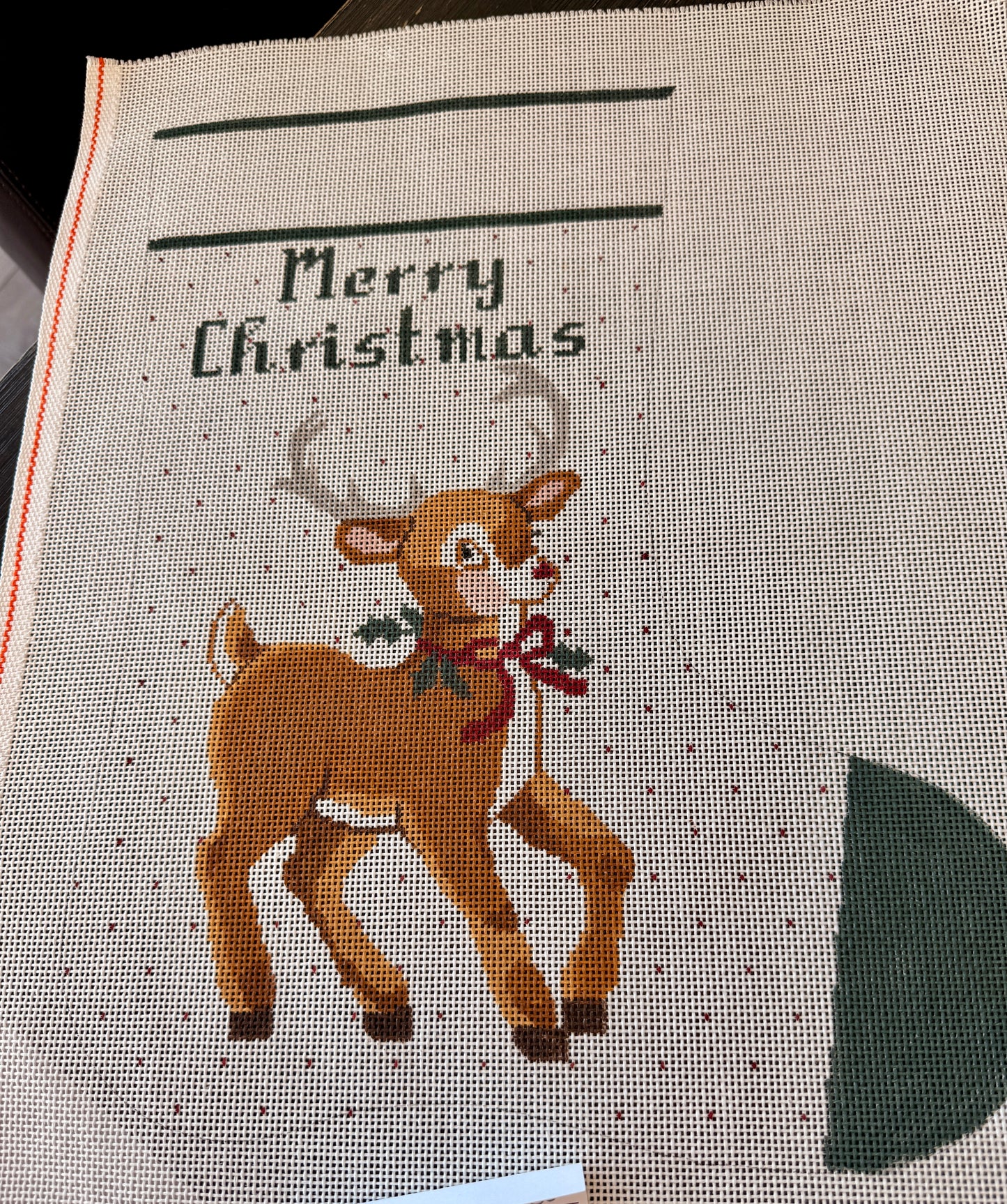 Large Stocking infant Reindeer