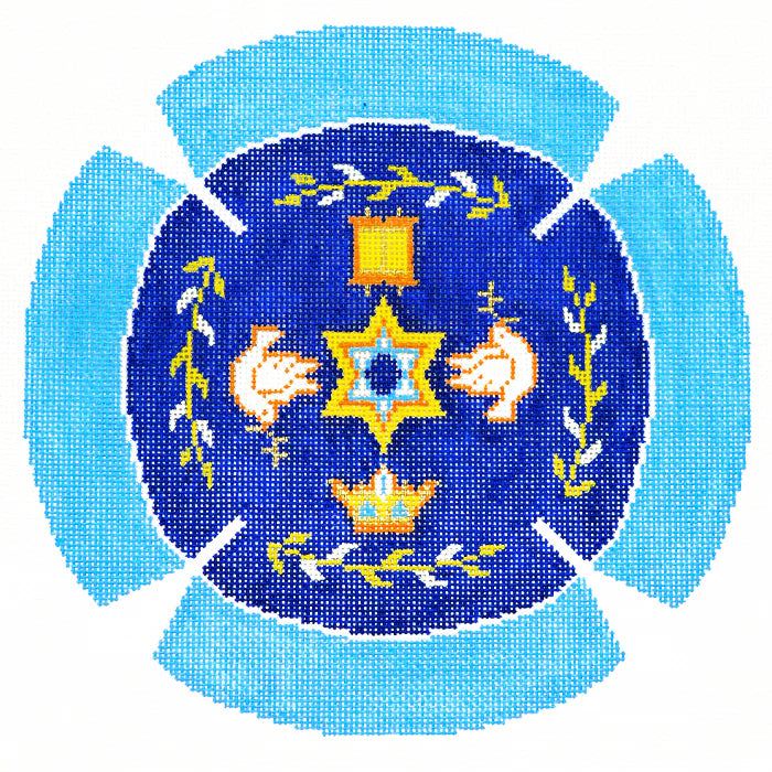 Lee's Needle Arts Yarmulke