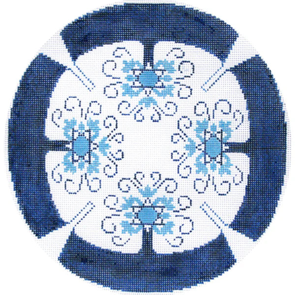 Tree with Swirls Kippa