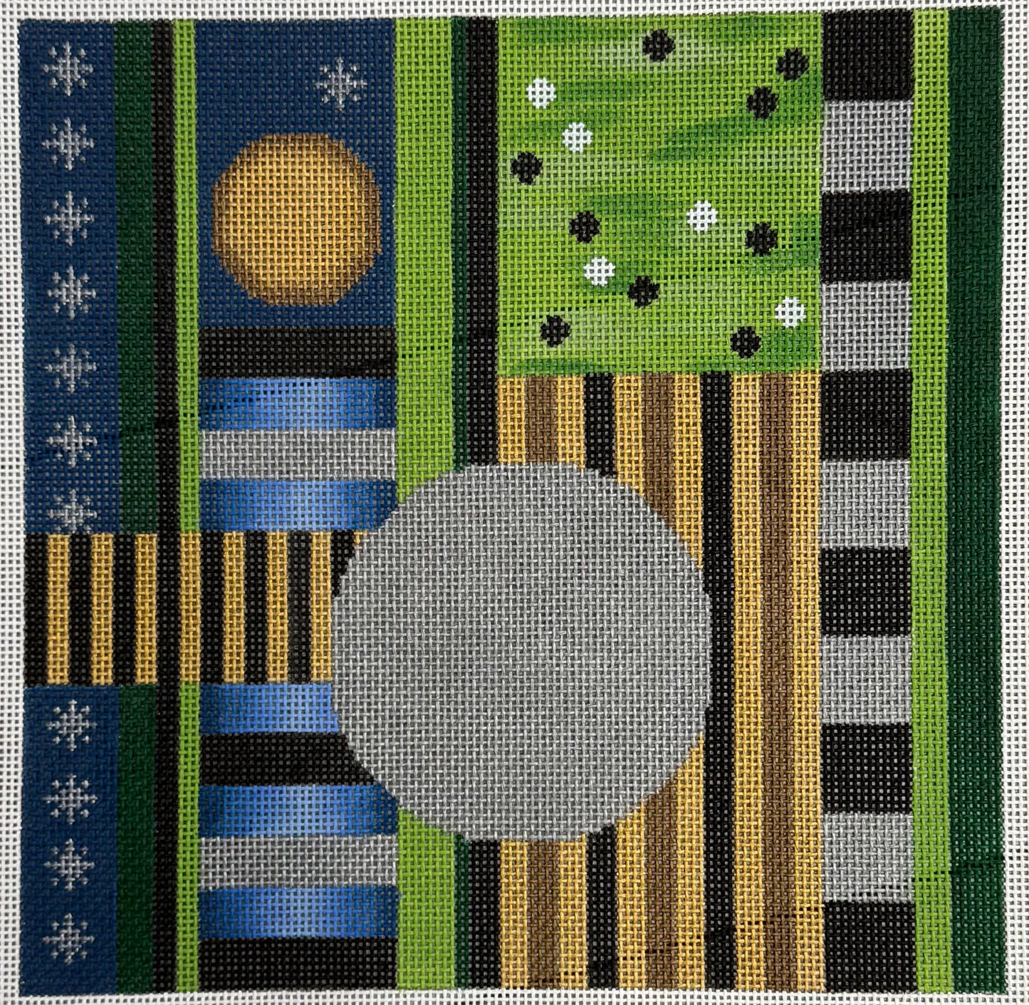 Colorful Geometric - JP Needlepoint