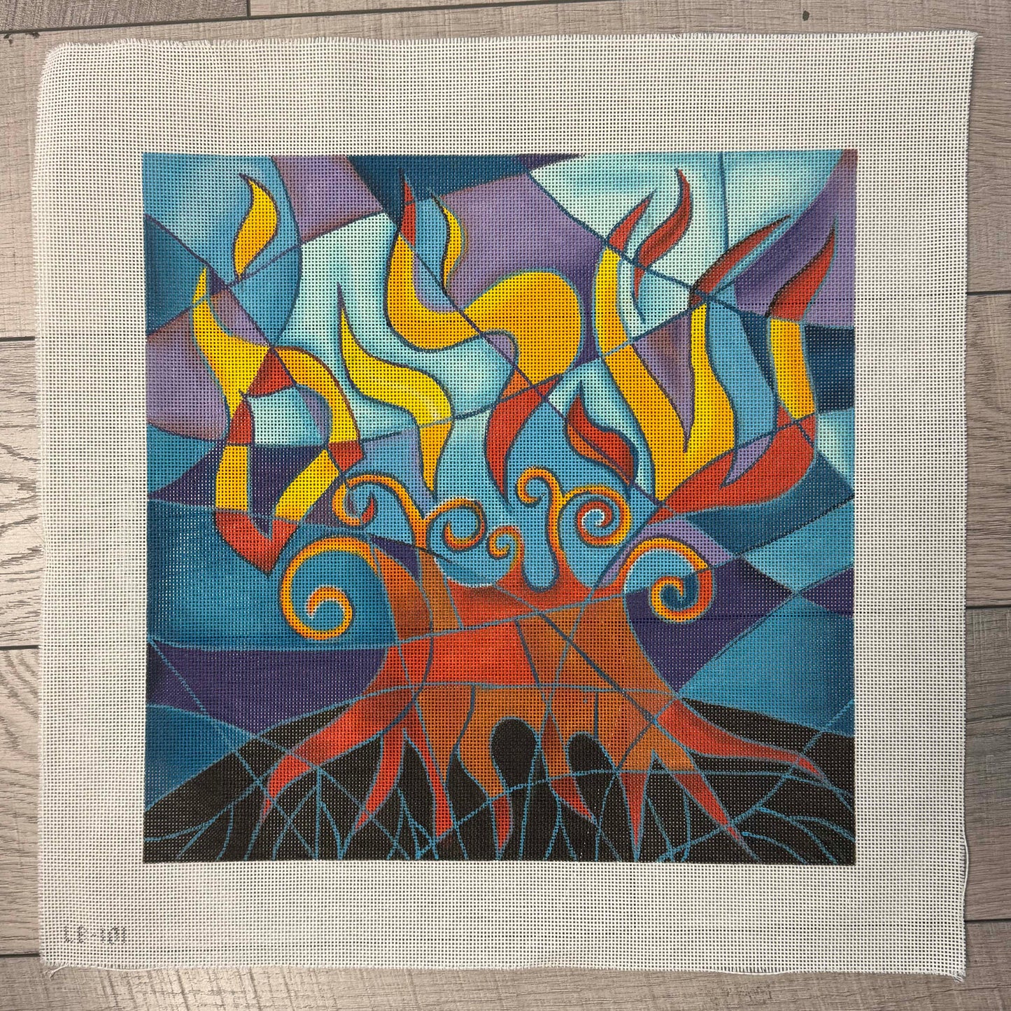 Burning Bush Tefillin - Printed