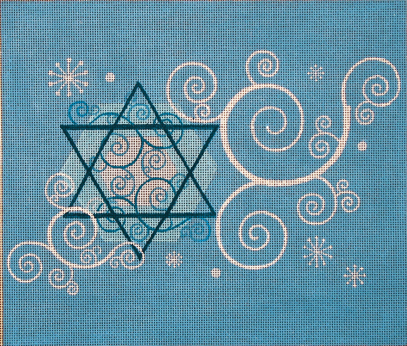 Snowflake Tallit UV printed