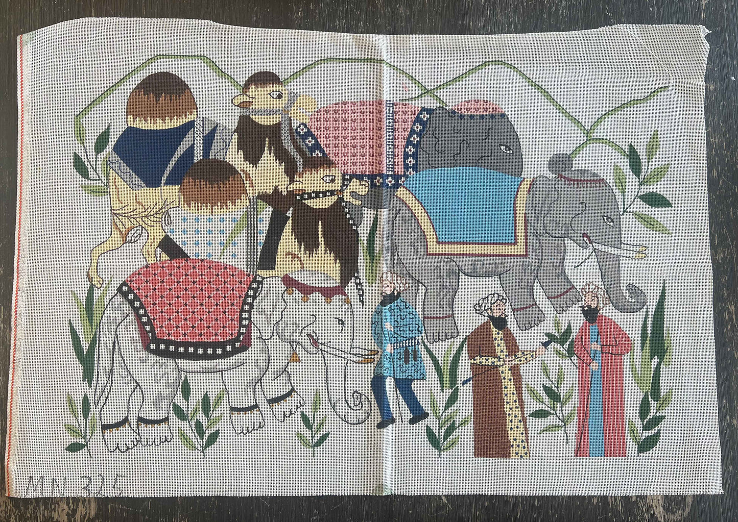 Vintage Canvas - Arabian Scene