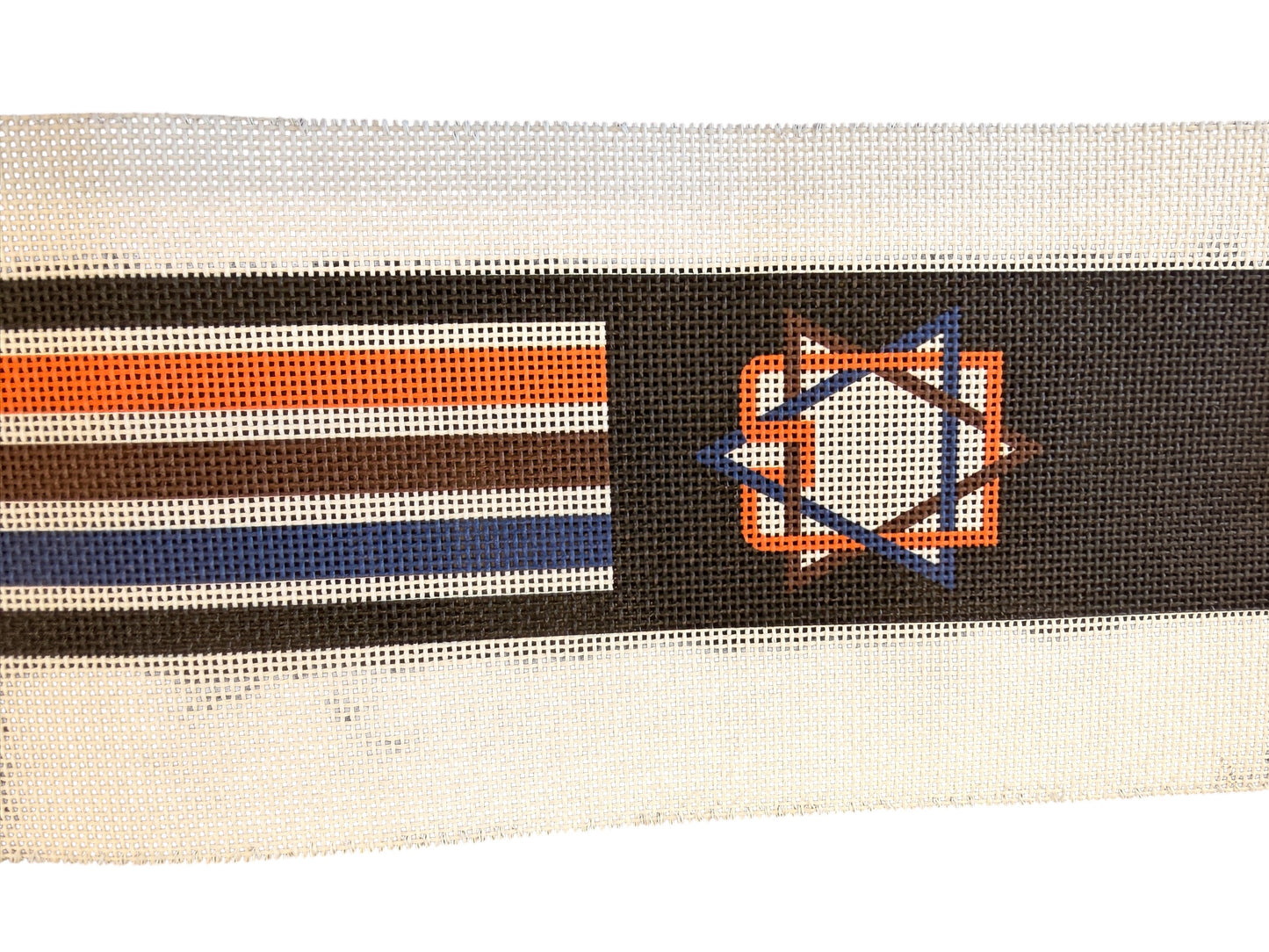 Sports Colors! Blue orange and black atara with stars!