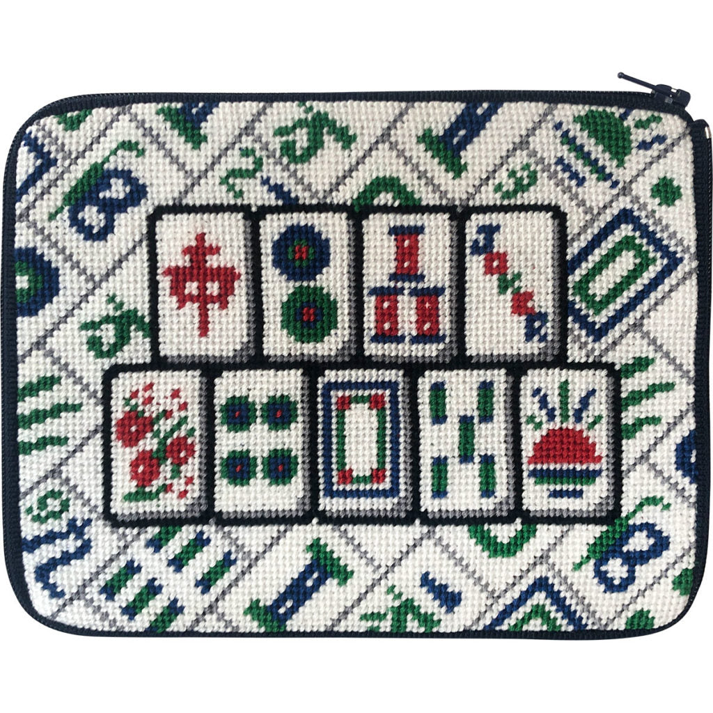 Mah Jongg Tiles Stitch & Zip