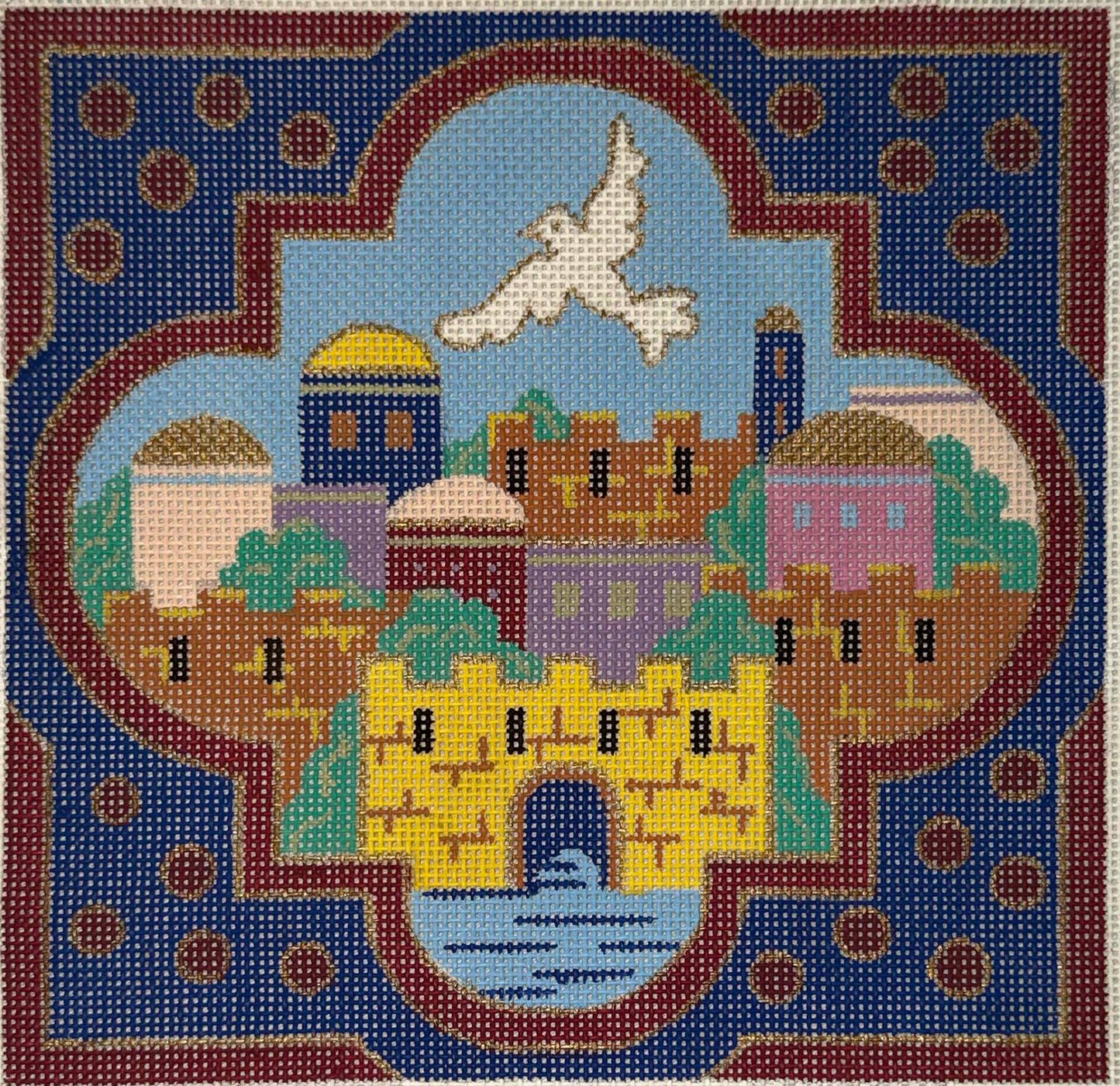 Dove of Peace over Jerusalem