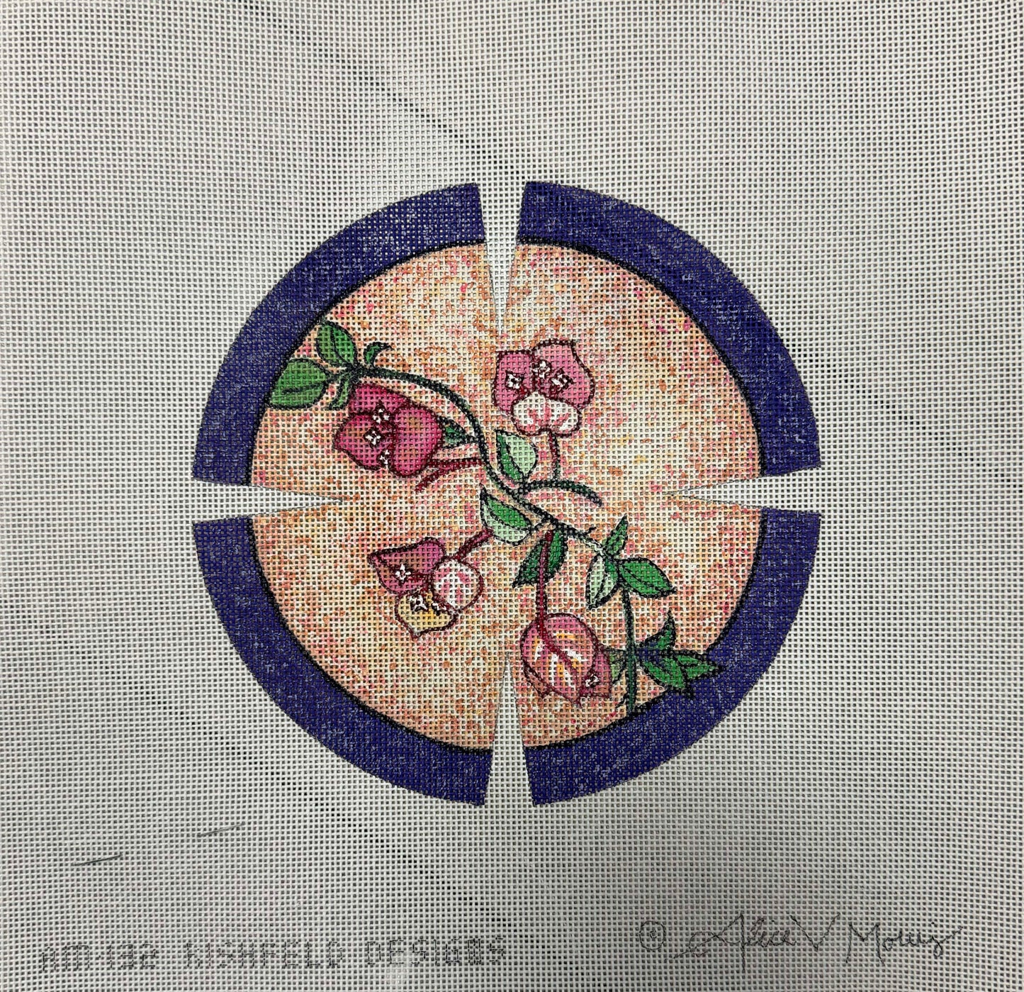Floral Kippa