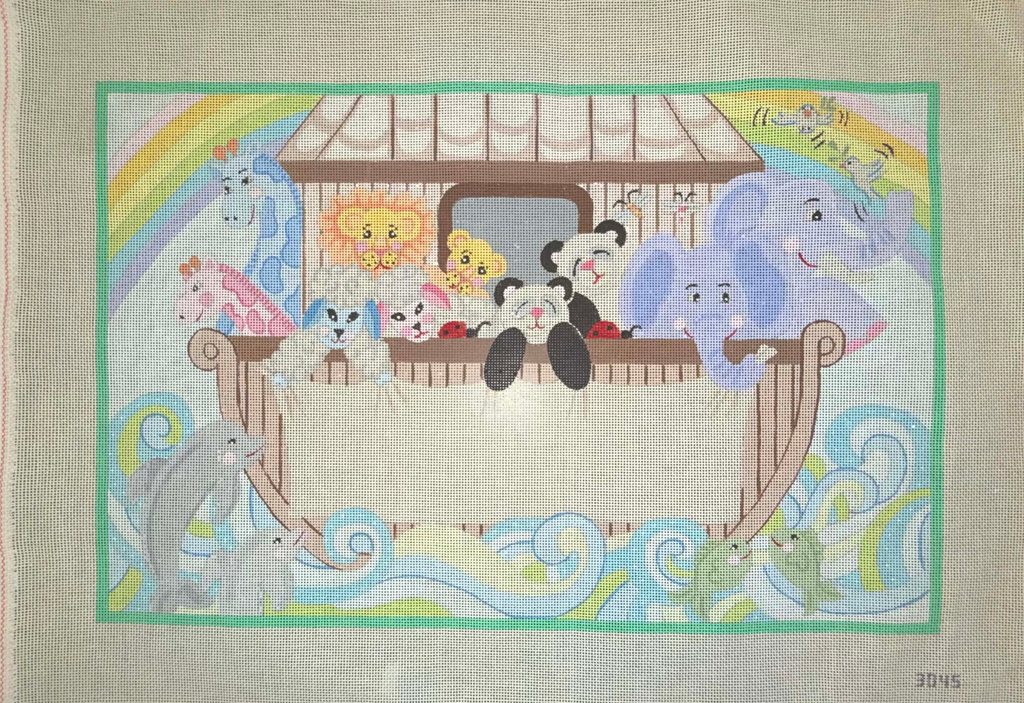 Noah's Ark Birth Announcement by Alice Peterson