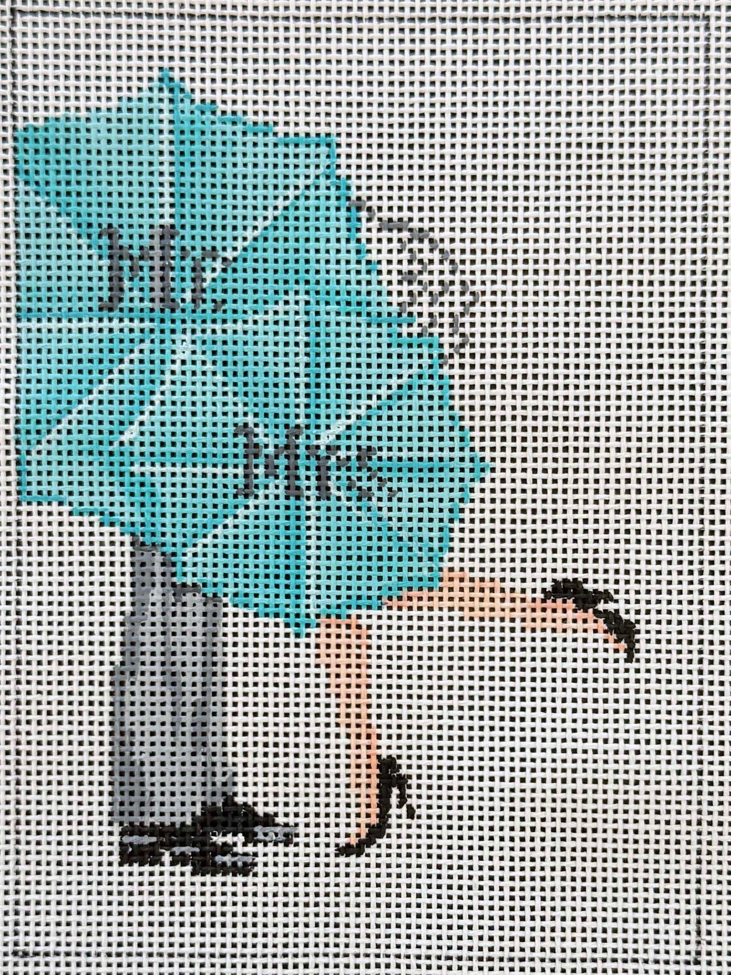 Mr. & Mrs. Umbrellas by Alice Peterson