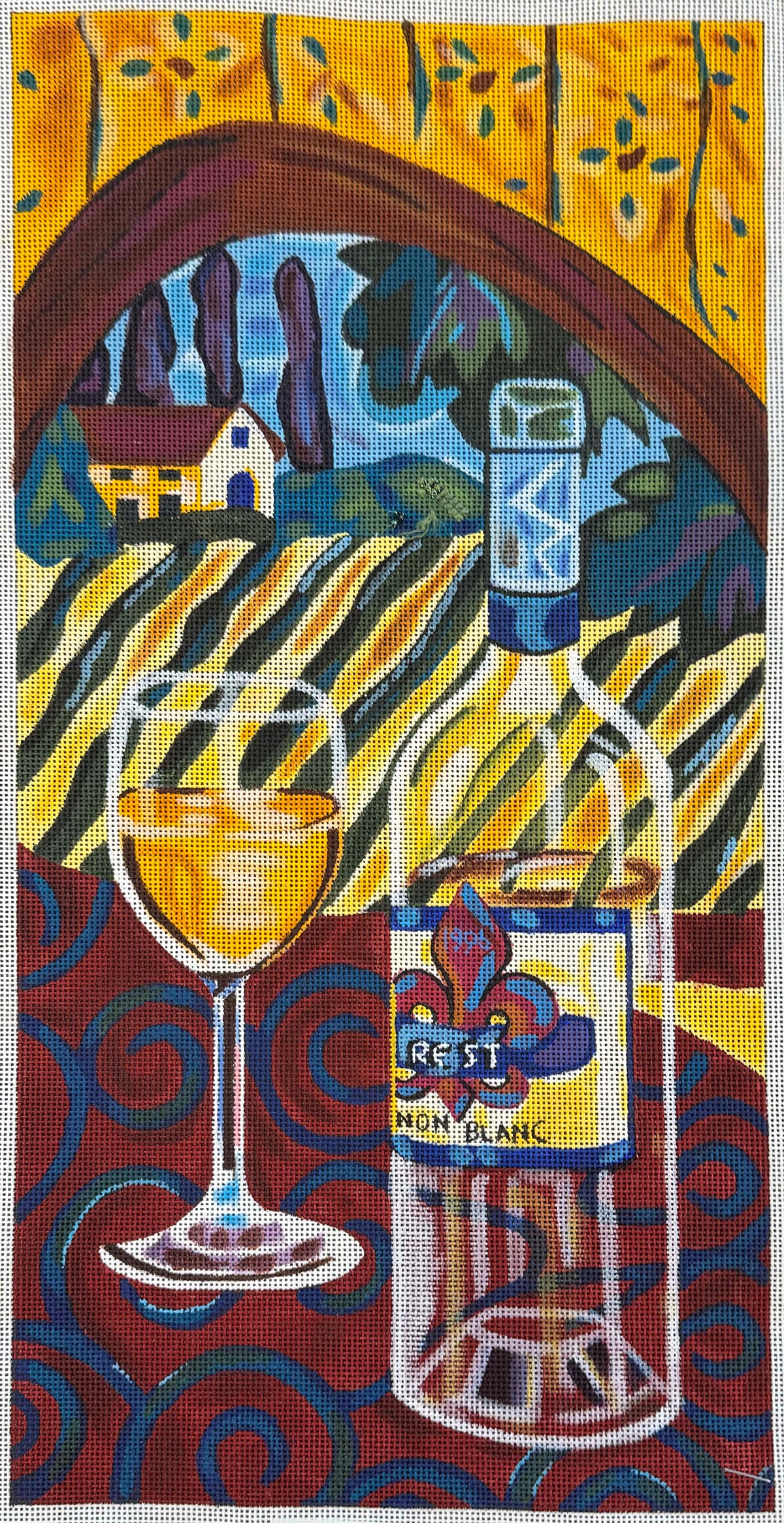 Vintage Canvas - At the Winery