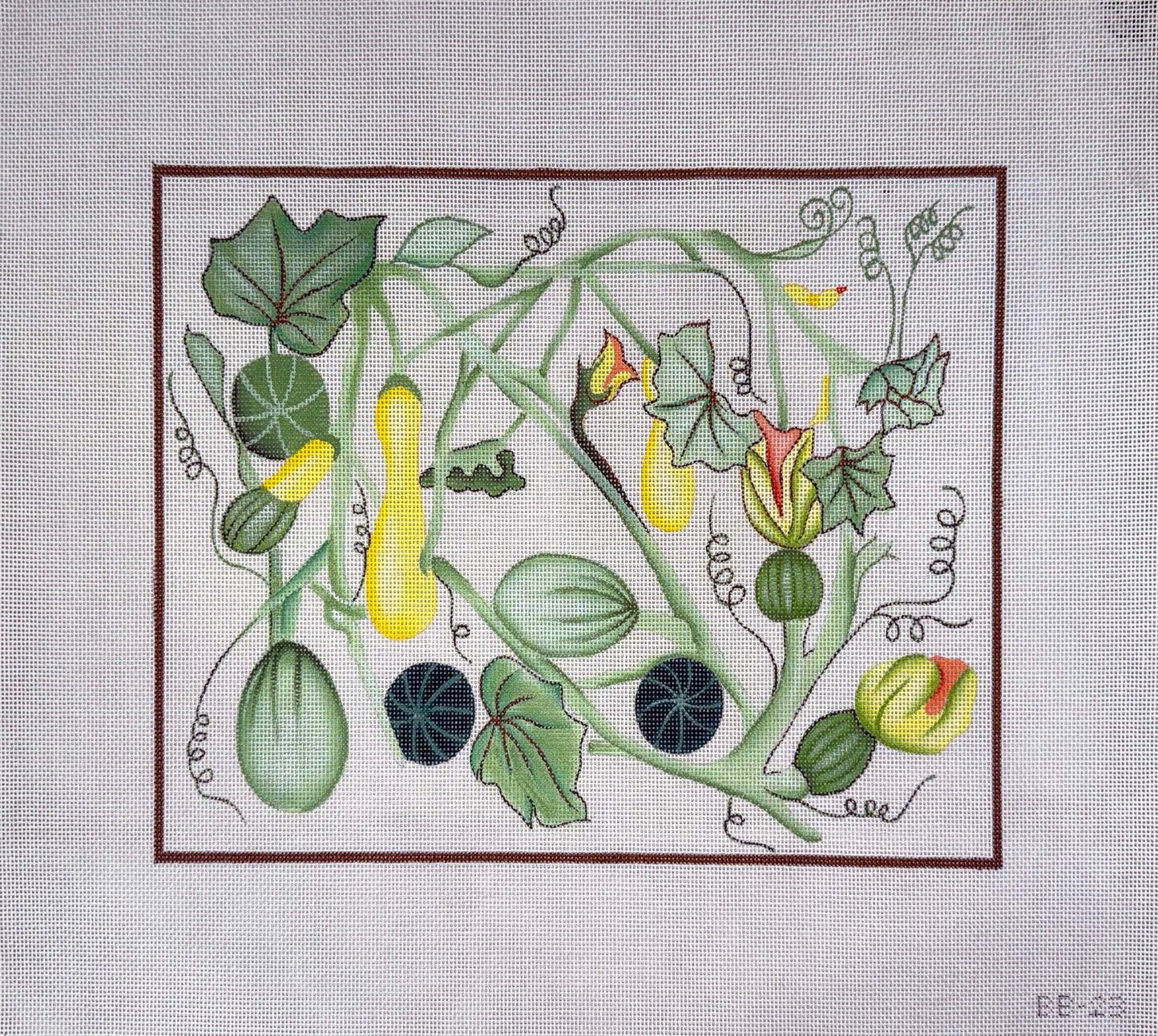 Summer Squash by BB Needlepoint Designs