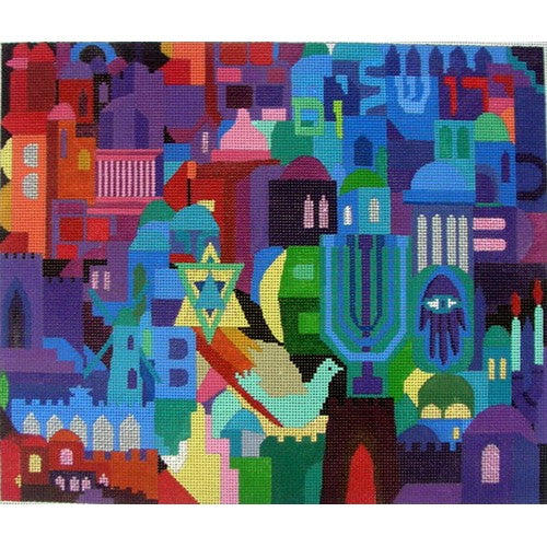 Jerusalem Mosaic Tallit