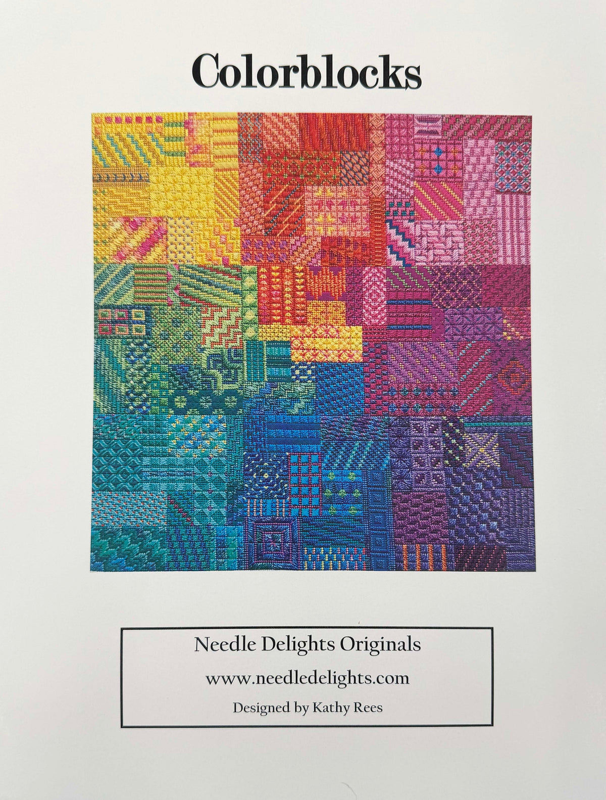 Colorblocks Stitch Guide by Kathy Rees