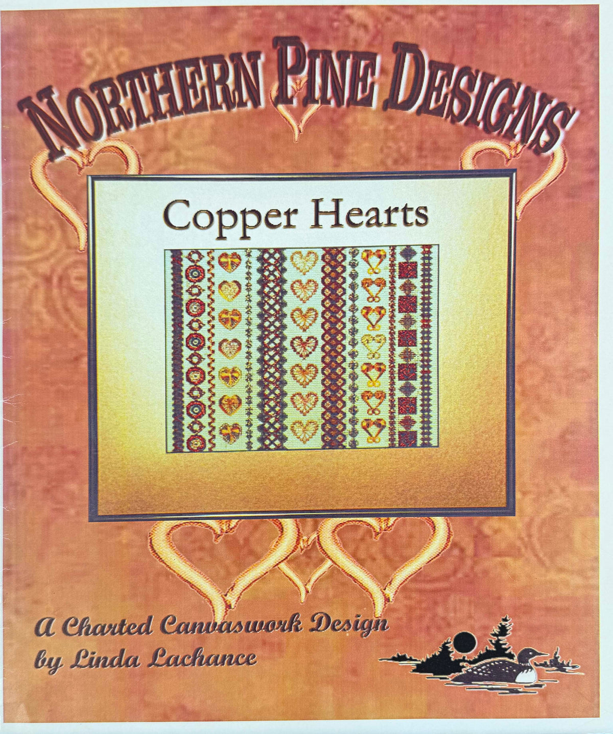 Copper Hearts Stitch Guide by Northern Pine Designs
